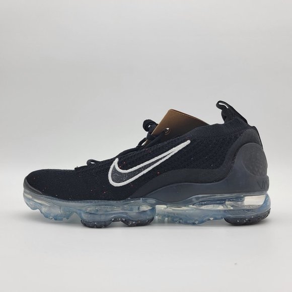 NEW Nike Air Vapormax 2021 Flyknit FK Black Running Shoes Sneakers - Picture 1 of 7